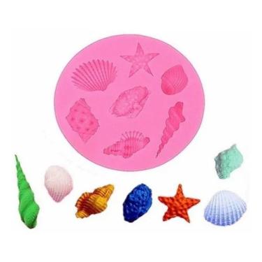 Imagem de Molde De Silicone Fundo Do Mar