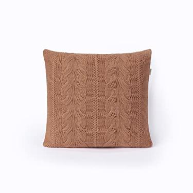 Imagem de Capa de Almofada Trico 45x45cm Sala Sofa Cama Tricot Viena