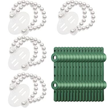 Imagem de 4 peças de pulseiras elásticas de pérola e 15 pares de ímãs florais de flor de flor de flor de corsage broches imãs para noivas de casamento artesanais broches de flores de negócios acessórios para fazer flores