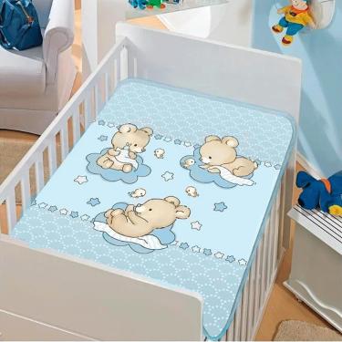 Imagem de Cobertor De Bebê Le Petit Ursinho Na Nuvem Colibri Ref:771