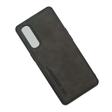 Imagem de Kepuch Silklike Capa para Oppo Find X2 Neo/Reno 3 Pro 5G - Case Placa de Metal Embutida para Oppo Find X2 Neo/Reno 3 Pro 5G - Preto