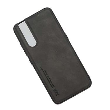 Imagem de Kepuch Silklike Capa para Vivo V15 Pro/S1 Pro - Case Placa de Metal Embutida para Vivo V15 Pro/S1 Pro - Preto