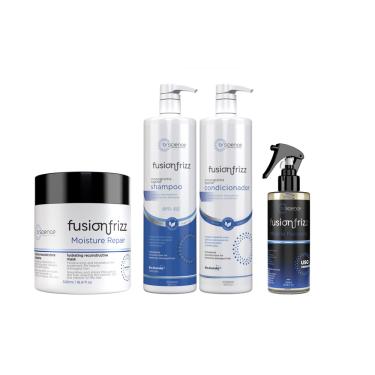 Imagem de Fusion Frizz Shampoo 1 l + Condicionador 1 l + Miracle Recovery + Moisture Repair 500 ml
