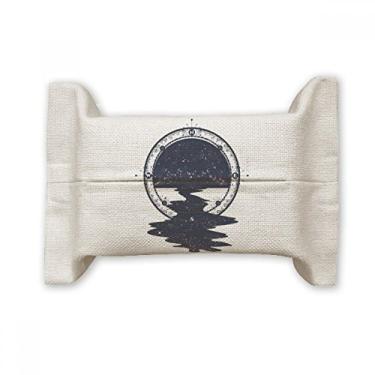 Imagem de Bolsa de linho de algodão com estampa de arte da floresta Stars Creek