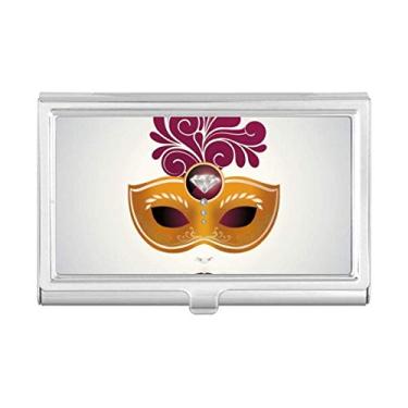 Imagem de Carteira de bolso com porta-cartões Feliz Carnaval de Veneza da Cabeça Femininity Head
