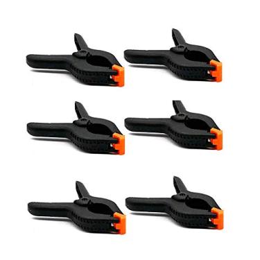 Imagem de Kit de 6 Grampos Alicate Garra Sou Foto GFI-001 para Fundo Infinito Fotográfico