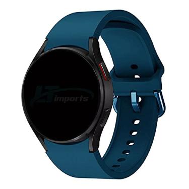 Imagem de Pulseira Moderna LTIMPORTS, compativel com Galaxy Watch 6 - Galaxy Watch 6 Classic - Galaxy Watch 5 - Galaxy Watch 5 Pro - Galaxy Watch 4 Classic (Azul Petróleo)