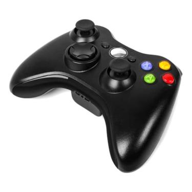 Imagem de Controle Video Game Xbox 360 Pc Sem Fio Joystick Manete X360