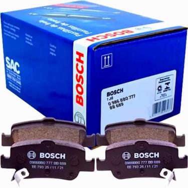 Imagem de Jg Pastilha Freio Traseira Bosch Toyota Corolla 2008 A 2018