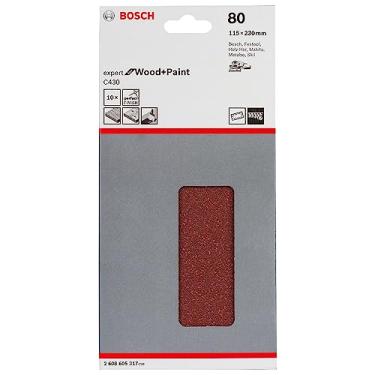 Imagem de Bosch Folha Lixa Expert For Wood&Paint; 115X230Mm G80