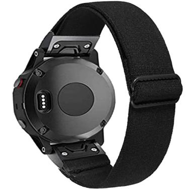 Imagem de TPUOTI Hot 26mm Quick Fit Watch Band Para Garmin Fenix 7X 3 HR Enduro Nylon Easyfit Pulseira para Garmin Fenix 6X Pro 5X Plus Correa (Cor: D, Tamanho: Para Tactix Delta)