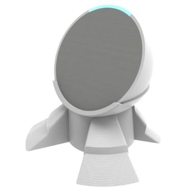 Imagem de Suporte Stand Apoio de Mesa para Amazon Alexa Echo Pop - Robozinho The Vox Branco