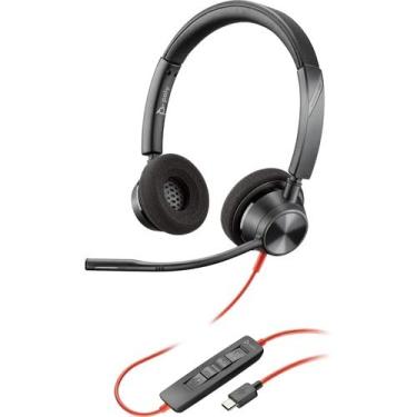Imagem de Plantronics Fone de ouvido com fio Poly Blackwire 3320 Microsoft USB-C - 214013-101