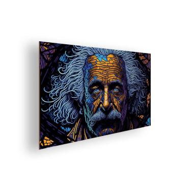 Imagem de Quadro/Placa Decorativa MDF 20x28 Purple Einstein