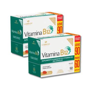 Imagem de Combo Vitamina B12 La San-Day 180 Cápsulas - La San Day