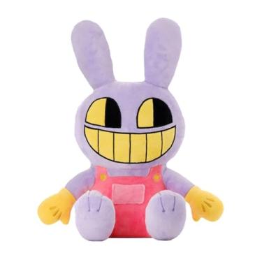 Imagem de Bicho de pelúcia J-ax Pomni & Bunny, animação de sucesso, incríveis bonecos periféricos de personagens da série Digital-Circus, pelúcia engraçada de palhaço, brinquedo de pelúcia colecionável