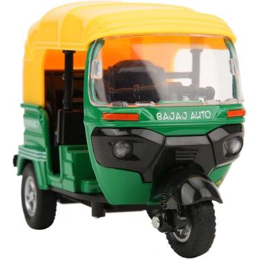 Imagem de Carro de tração de três rodas de liga leve de três rodas de brinquedo para motocicletas em escala 1:14