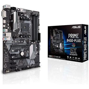 Imagem de Placa-Mãe Asus P/AMD AM4 Prime B450 Plus DDR4 90MB0YN0-M0EAY0