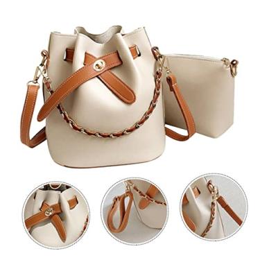 Imagem de CALLARON 1 Conjunto saco de balde bolsa mensageiro para mulheres bolsa transversal para mulher Bolsa de ombro armazenamento de bolsa de moda saco de armazenamento Armazenar bolsa carteiro
