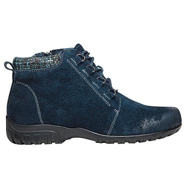 Imagem de Propét Bota feminina de cano curto Delaney, Azul marino, 7.5 Wide