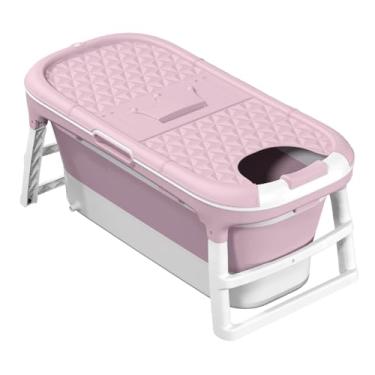 Imagem de VG PLUS, Banheira Ofurô Dobrável Portátil Adulto 128 Cm Vg+ Rosa