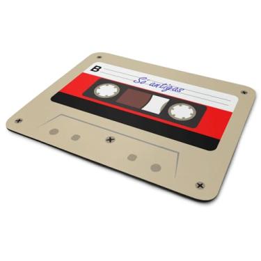 Imagem de JPS INFO, Mouse Pad Geek - Fita cassete K7 retrô vintage Só antigas