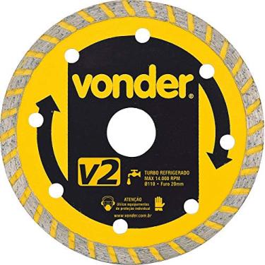 Imagem de Disco de Corte Diamantado, Furo de 20 mm, Turbo, V2