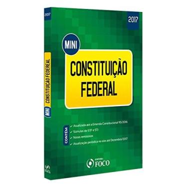 Imagem de Mini Constituição Federal - 2017