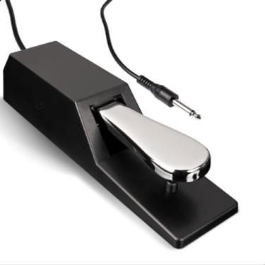 Imagem de Pedal Sustain Teclado Universal Compatível com Yamaha Roland Casio Durável