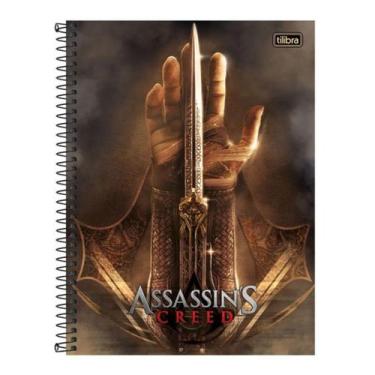 Imagem de Caderno Espiral Assassins Creed Movie 200 Folhas Da Tilibra