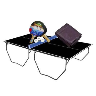 Imagem de MESA PING PONG MDP 15mm 1087 KLOPF + KIT 5055 + Capa Para Mesa Aberta