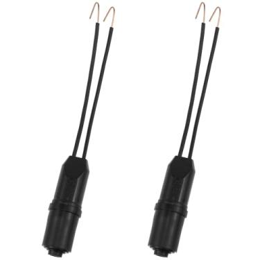Imagem de 2 peças conector de antena de TV externa antena de tv externa transformador correspondente balun VHF/UHF/FM 300 a 75 ohms