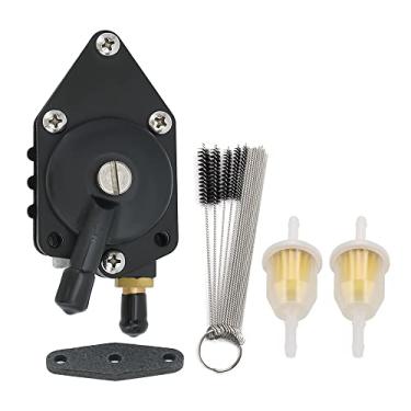 Imagem de AloneGoer Bomba de combustível 438556 para motor de popa Johnson Evinrude 20HP 25HP 28HP 30HP 33HP 35HP 40HP 45HP 48HP 50HP 55HP 60HP 85HP 88HP 90HP 100HP 112HP 115HP 140HP Sierra Marine 18-7352