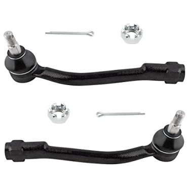 Imagem de BOXI 2 peças de elos de extremidade de direção externos dianteiros adequados para Hyundai Entourage 2007-2009 / para Kia Sedona 2006-2014 Mini Van de passageiros 4 portas 3,5L 3,8L | ES800371 ES800372