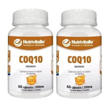 Imagem de KIT 02 COQ10 200MG 60CAPS NUTRIVITALLE