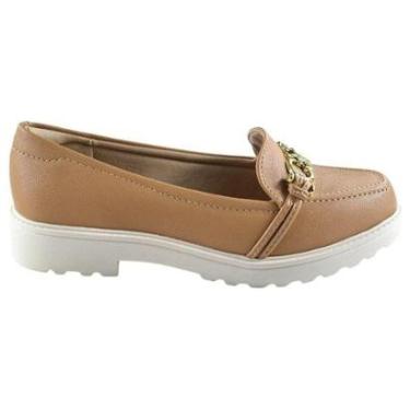 Imagem de Mocassim Feminino Modare Tratorado Caramelo - 7357-Feminino