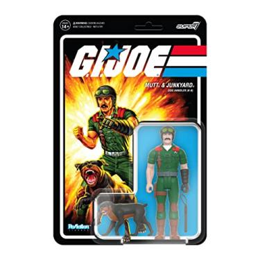 Imagem de Super7 G.I. Joe Mutt and Junkyard – Boneco G.I. Joe de 9,5 cm com acessório, clássicos de desenhos animados colecionáveis e brinquedos retrô