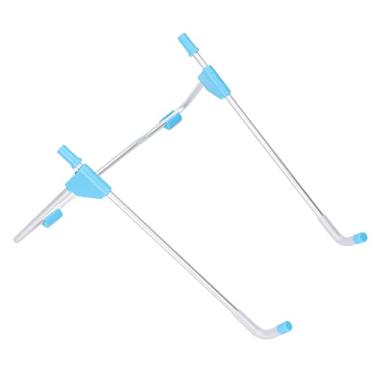 Imagem de Suporte Dobrável para Laptop, Estável Triangular, Ajuste de Vários ângulos, Suporte de Mesa Portátil Azul para Laptop e Tablet, Adequado para Laptops de 0 Mm a 400 Mm