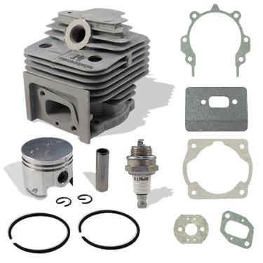 Imagem de Kit Cilindro Roçadeira Compatível Garthen Cg 550 +junta+vela