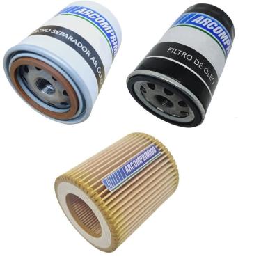 Imagem de Kit De Filtros Similares Para Atlas Copco G5 Série BQD