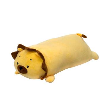 Imagem de Leão Leãozinho De Pelúcia Grande Cilindrico Almofada Fofinha
