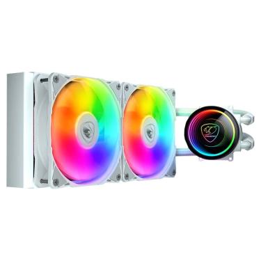 Imagem de Water Cooler Cougar Elite 3Mpsd240.0002 Argb 240Mm Intel-Amd Branco