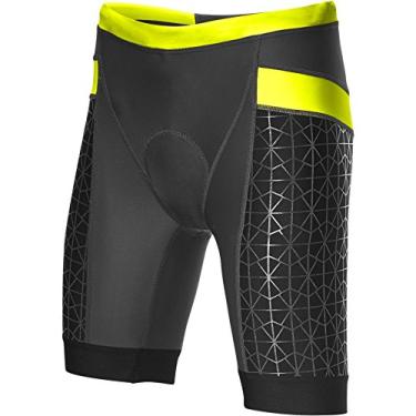 Imagem de TYR RSCOF6A9XL F 15,2 cm Comp Tri Short Preto/Limão GG