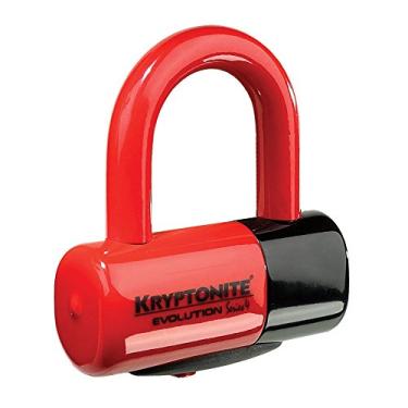 Imagem de Kryptonite Evolution Series 4 Cadeado de Disco de Bicicleta (Vermelho)