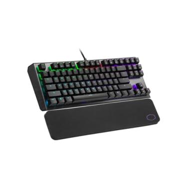 Imagem de Cooler Master CK530 V2 Tenkeyless Gaming Mechanical Keyboard Blue Switch with RGB Backlighting, On-The-Fly Controls, and Aluminum Top Plate