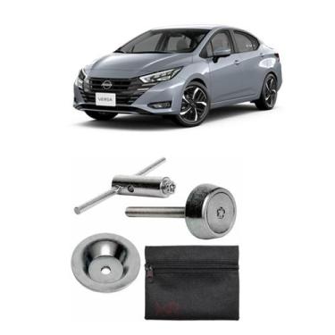 Imagem de Parafuso Trava Antifurto Roda Estepe Original Nissan Versa - MCGARD