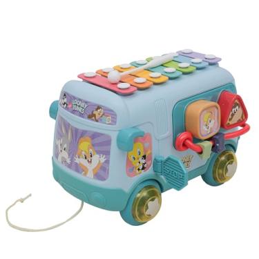 Imagem de Brinquedo Interativo Musical Educativo Xilofone E Chocalho Looney tunes