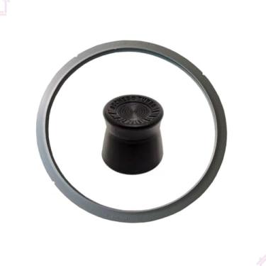 Imagem de Kit Reparo Borracha Original Panela Pressão Rochedo Turbo Top 7,6 L E Peso