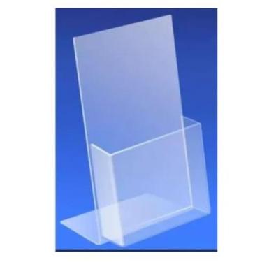 Imagem de Display Porta Folder Papel Acrílico Cristal Personalizado - AGV Criaçõ