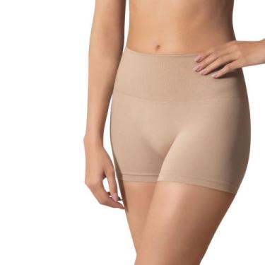Imagem de 2 Calcinha Shorts Modeladora Selene Modeladora Lisa Básica, G, Sortido